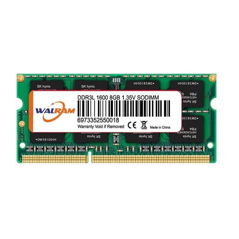 Walram Ram ޸ Ʈ, Sodimm DDR3L, 1.35V, 1.2V, DDR4, 4GB, 8GB, 1600MHZ, 2666MHZ